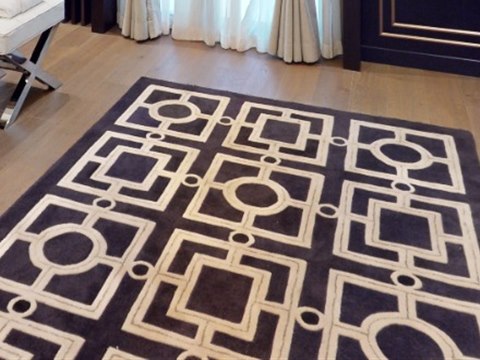 226 | Presidential Hotel - Palais Wia material palette — Fretwork rug