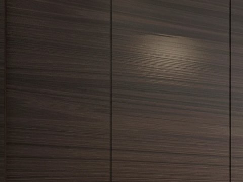 230 | Private Apartment material palette — Dark ebony veneer