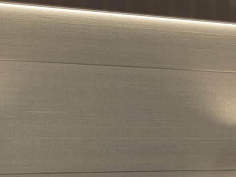 233 | Private Penthouse material palette — Grasscloth panels