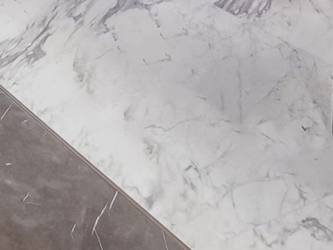 256 | Amanat Office material palette — White & grey marble