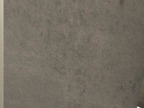 C21 | Alexander Wang Stores material palette — Raw concrete soffit