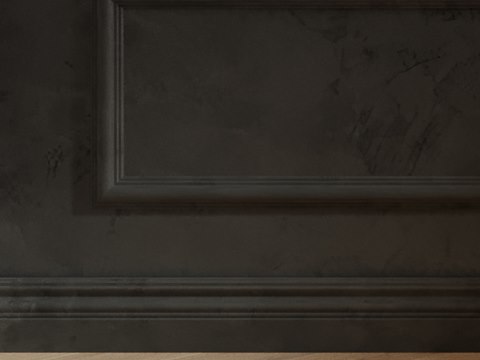 B&H Residence material palette — Deep green