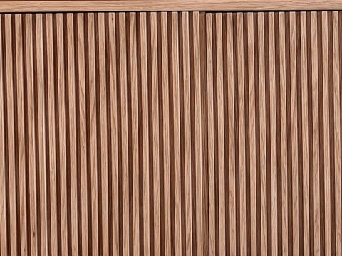 Bvlgari Mansion 15 material palette — Fluted timber
