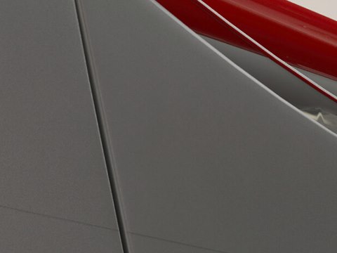 C10 | Ferrari Museum material palette — Grey metal panels