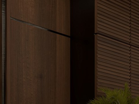 250 | AWBK Private Office material palette — Walnut panelling