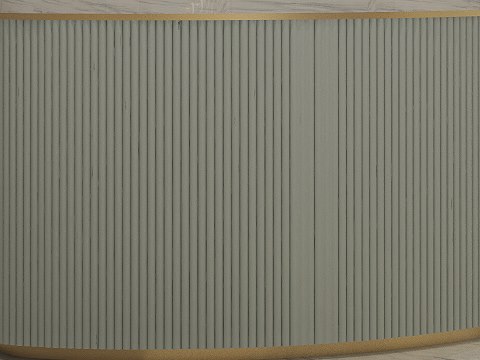 254 | La Donna Restaurant material palette — Fluted sage