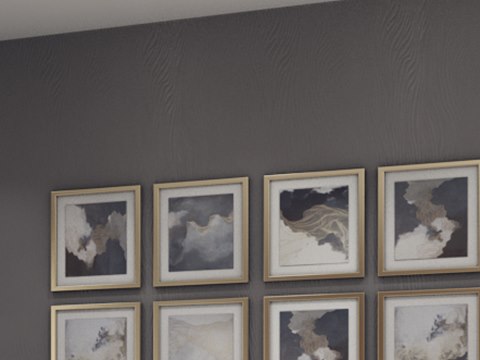 Private Apartment, Egypt material palette — Framed prints on grey