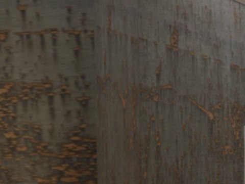 C16 | Private Loft material palette — Patinated metal