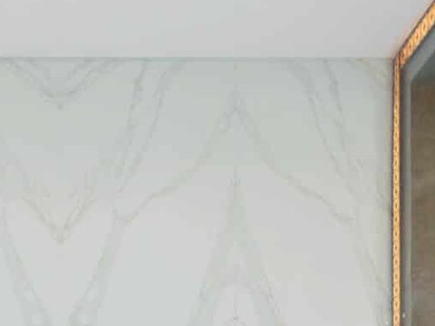 Private Residence, Al Awir material palette — White veined marble