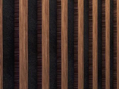 207 | Private Spa material palette — Lit timber fins