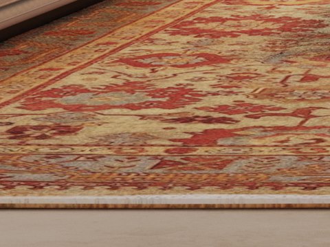 297 | Silent House material palette — Patterned wool