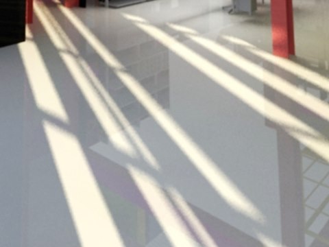 C14 | Swatch Offices material palette — Sunlit white floor