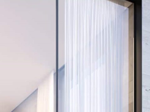 The Frame material palette — Glass & sheer