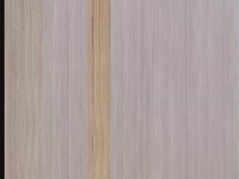 Villa 66 material palette — Light oak cladding